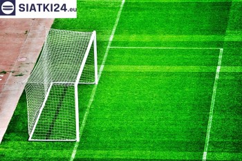 Siatki Hrubieszów - Siatki do bramki - 7,32x2,44 - (7,5x2,5m- tak zwane bramki siódemki) do piłki nożnej. dla terenów Hrubieszowa