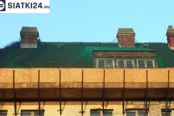 Siatki Hrubieszów - Zabezpieczenie elementu dachu siatkami dla terenów Hrubieszowa